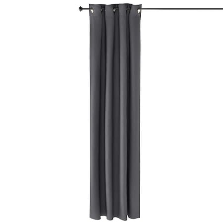 Furinno Furinno FC66005DGY Collins Blackout Curtain; 52 x 95 in. - 1 Panel - Dark Grey FC66005DGY